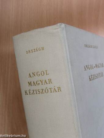 Angol-magyar kéziszótár