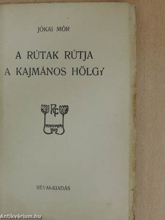 A rútak rútja/A kajmános hölgy