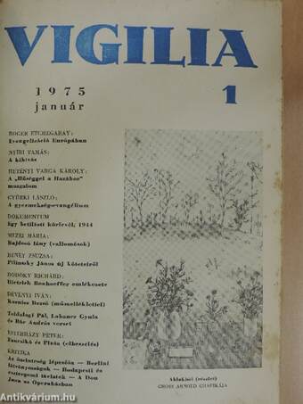 Vigilia 1975. január-december