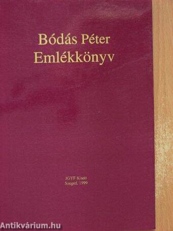 Bódás Péter Emlékkönyv