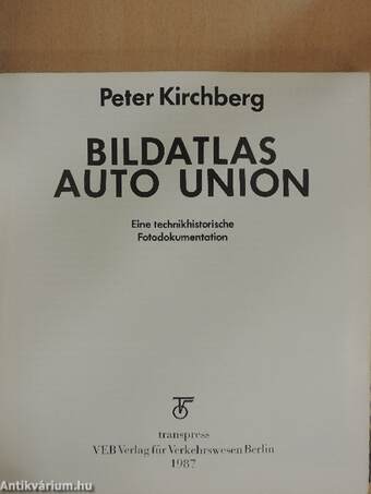 Bildatlas Auto Union