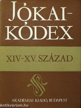 Jókai-kódex XIV-XV. század
