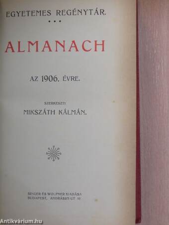 Almanach az 1906. évre