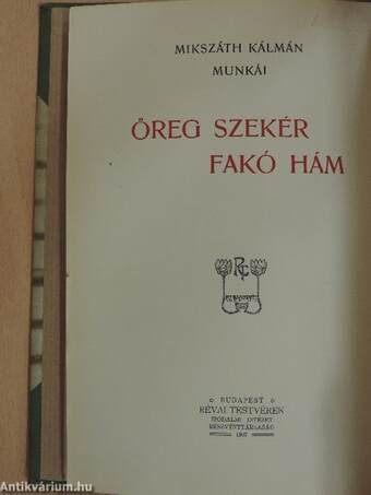 Öreg szekér fakó hám