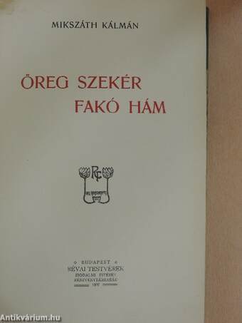 Öreg szekér fakó hám