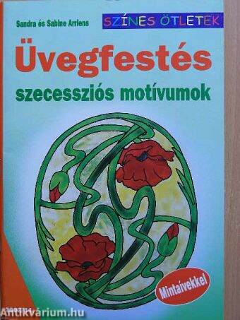 Üvegfestés - Szecessziós motívumok