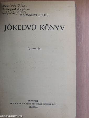 Jókedvű könyv - Új gyüjtés