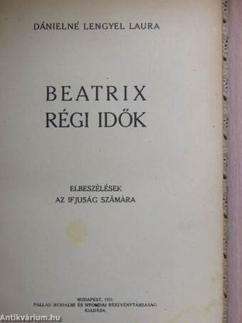 Beatrix/Régi idők