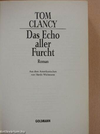 Das Echo aller Furcht