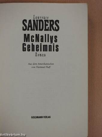 McNallys Geheimnis