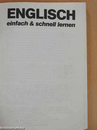 Englisch einfach & schnell lernen