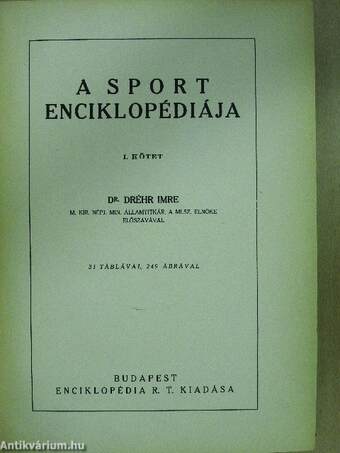 A sport enciklopédiája I-II.