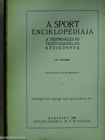 A sport enciklopédiája I-II.