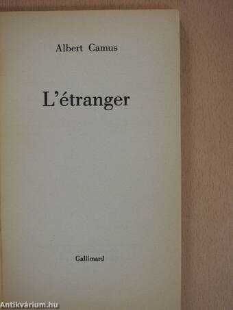 L'étranger