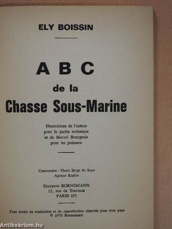 ABC de la Chasse Sous-Marine