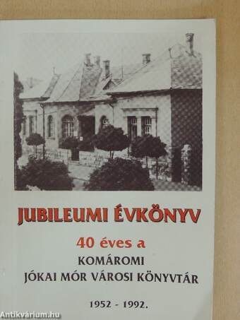 Jubileumi évkönyv 1952-1992