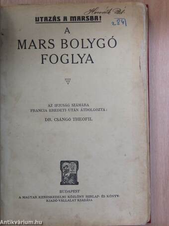 A Mars bolygó foglya