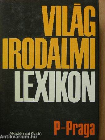 Világirodalmi Lexikon 10. (töredék)