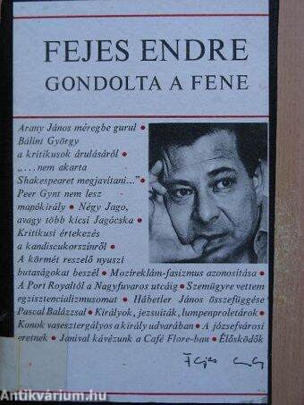 Gondolta a fene