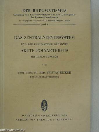 Das Zentralnervensystem und die rheumatisch genannte akute Polyarthritis mit ihrem zubehör