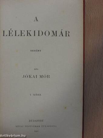 A lélekidomár I-II.