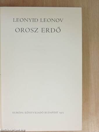 Orosz erdő