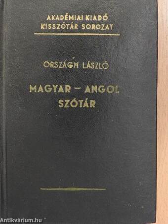 Magyar-angol szótár