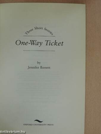 One-Way Ticket