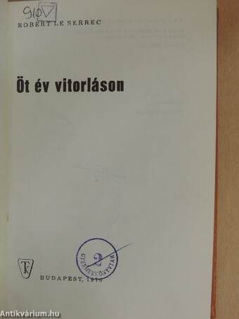 Öt év vitorláson