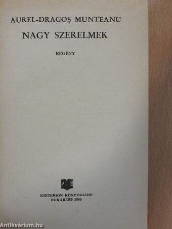 Nagy szerelmek