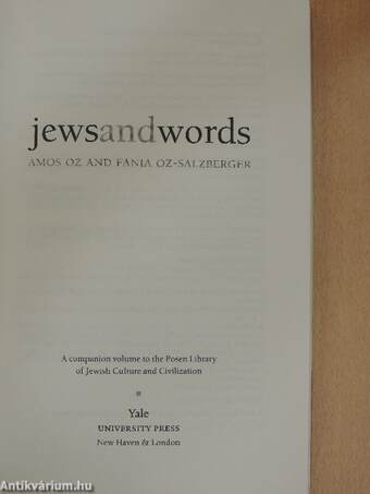 Jews and Words