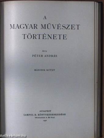 A magyar művészet története I-II.