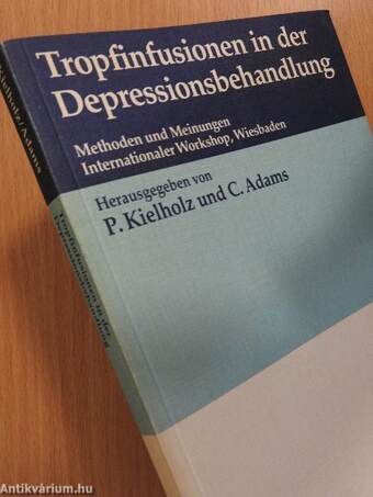 Tropfinfusionen in der Depressionsbehandlung