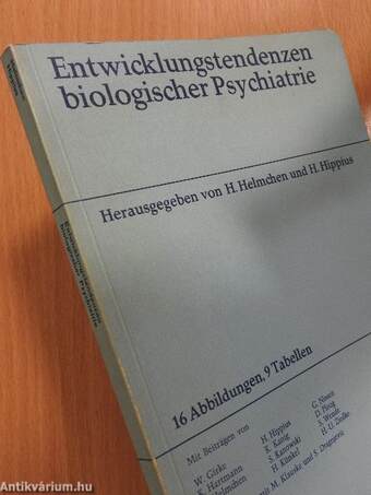 Entwicklungstendenzen biologischer Psychiatrie