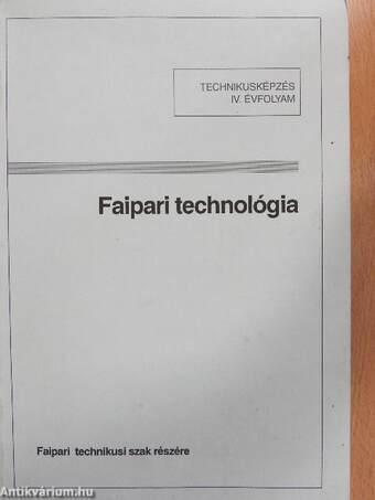 Faipari technológia