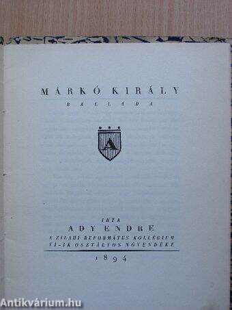 Márkó király