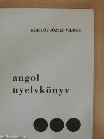 Angol nyelvkönyv III.