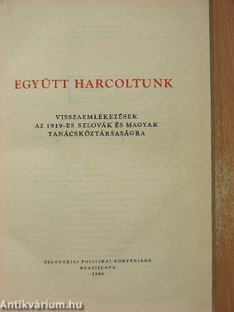 Együtt harcoltunk