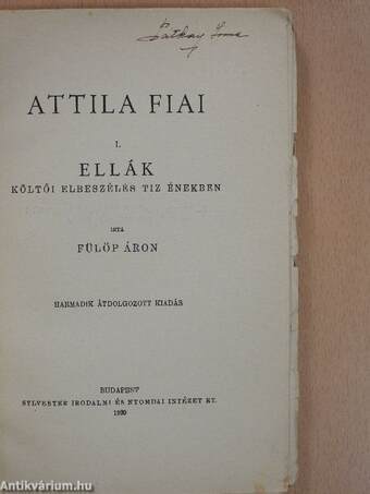 Attila fiai I.