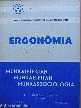 Ergonómia 1968. december