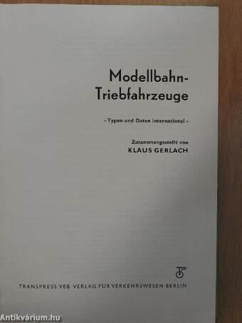 Modellbahn-Triebfahrzeuge