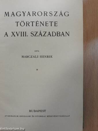 Magyarország története a XVIII. században