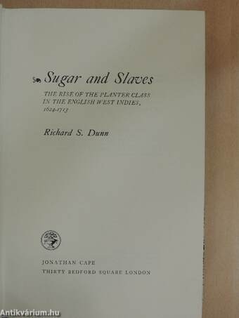 Sugar and Slaves