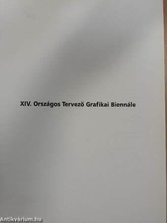 XIV. Országos Tervező Grafikai Biennále