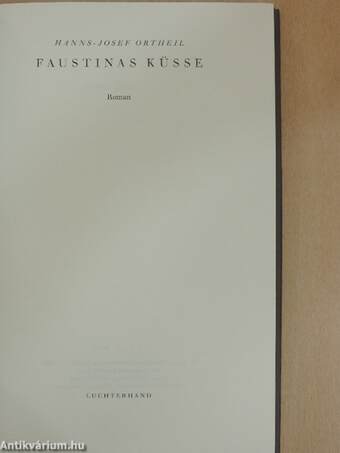 Faustinas Küsse