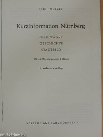 Kurzinformation Nürnberg