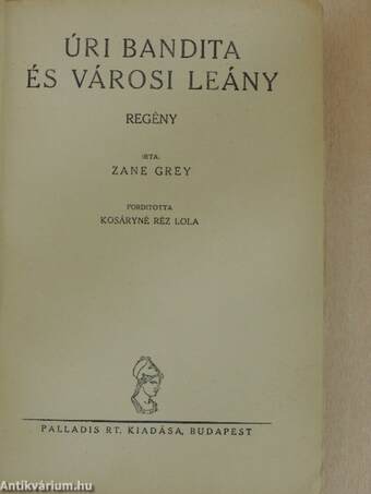 Úri bandita és városi leány