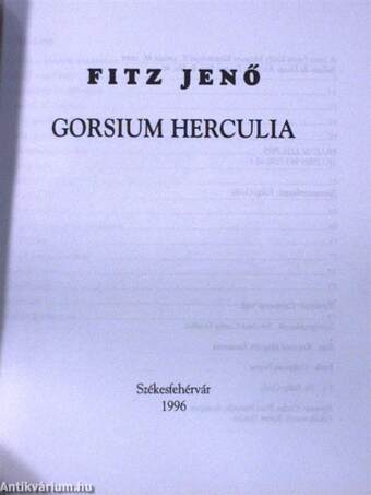 Gorsium Herculia