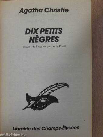 Dix petits Négres