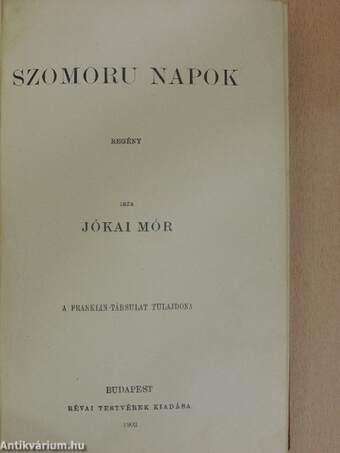 Szomoru napok